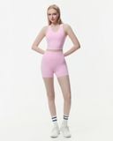  Áo croptop tập Yoga Gym Luxury Hibi Sports CR849 kiểu cổ tim, chất vải Hi Fabric, kèm mút ngực 