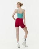  Áo croptop tập Yoga Gym Hibi Sports CR850 kiểu 2 dây cổ vuông, kèm mút ngực 