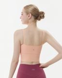  Áo croptop tập Yoga Gym Hibi Sports CR850 kiểu 2 dây cổ vuông, kèm mút ngực 