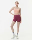  Áo croptop tập Yoga Gym Hibi Sports CR850 kiểu 2 dây cổ vuông, kèm mút ngực 