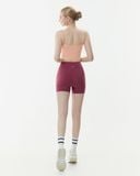  Áo croptop tập Yoga Gym Hibi Sports CR850 kiểu 2 dây cổ vuông, kèm mút ngực 