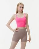  Áo croptop tập Yoga Gym Hibi Sports CR850 kiểu 2 dây cổ vuông, kèm mút ngực 