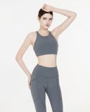  Set Đồ Tập Yoga Gym Hibi Sports H110 - Áo Bra Cổ Yếm 2 Dây - Kèm Mút Nâng Ngực 