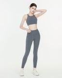  Set Đồ Tập Yoga Gym Hibi Sports H110 - Áo Bra Cổ Yếm 2 Dây - Kèm Mút Nâng Ngực 