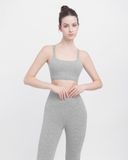  Set Đồ Tập Yoga Gym Hibi Sports H132 Kiểu Bra 4 Dây Đan, Kèm Mút Ngực 