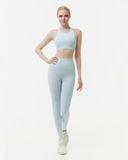  Set Đồ Tập Yoga Luxury Hibi Sports H138 - Áo Bra Khoét Lưng Tam Giác - Kèm Mút Ngực 