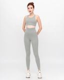  Set Đồ Tập Yoga Luxury Hibi Sports H138 - Áo Bra Khoét Lưng Tam Giác - Kèm Mút Ngực 