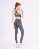  Set Đồ Tập Yoga Gym Hibi Sports H152 Kiểu Áo Bra Phối V, Lưng Xoắn Nơ, Kèm Mút Ngực 