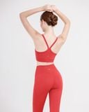  Set Đồ Tập Yoga Gym Hibi Sports H180 Kiểu 2 Dây Ba Lỗ Cổ Tim, Kèm Mút Ngực 