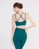  Set đồ tập Yoga Gym Hibi Sports H183 4 dây đan, Vải Poly, Có mút 