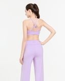  Set đồ tập Yoga Gym Hibi Sports H185 kiểu áo 6 dây đan quạt quần ống suông, kèm mút ngực 