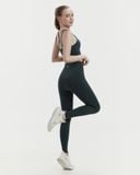  Set đồ tập Yoga Luxury Hibi Sports H186 kiểu áo croptop 4 dây đan chéo, kèm mút ngực, chất vải Hi Fabric 