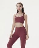  Set đồ tập Yoga Gym Hibi Sports H187 kiểu áo ba lỗ cách điệu, kèm mút ngực 