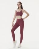  Set đồ tập Yoga Gym Hibi Sports H187 kiểu áo ba lỗ cách điệu, kèm mút ngực 