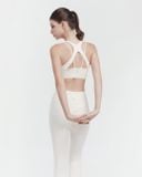  Set đồ tập Yoga Luxury Hibi Sports H191 kiểu áo bra cổ tim, kèm mút ngực, chất vải Hi Fabric, kèm mút 