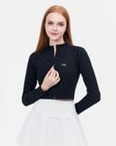  Áo Khoác Thể Thao Nữ Hibi Sports JA101 - Kiểu Tay Dài Có Khóa Kéo, Form Ôm Dáng 