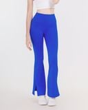  Quần Ống Loe Tập Yoga Gym Hibi Sports QD321 Kiểu Xẻ Tà, Chất Vải Lu Fabric 