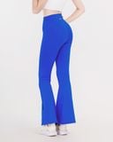  Quần Ống Loe Tập Yoga Gym Hibi Sports QD321 Kiểu Xẻ Tà, Chất Vải Lu Fabric 