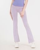  Quần ống loe tập Yoga Gym Hibi Sports QD324 kiểu trơn phối đường nâng mông, chất vải cao cấp Lu Fabric 
