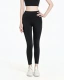  Quần dài tập Yoga Gym Hibi Sports QD327 Kiểu trơn phối đường nâng mông, chất vải cao cấp Lu Fabric 