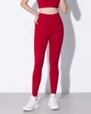  Quần dài tập Yoga Gym Hibi Sports QD327 Kiểu trơn phối đường nâng mông, chất vải cao cấp Lu Fabric 