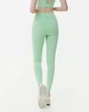  Quần dài tập Yoga Gym Luxury Hibi Sports QD330 kiểu trơn, lưng cao tôn dáng, chất vải Hi Fabric 