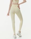  Quần dài tập Yoga Gym Luxury Hibi Sports QD330 kiểu trơn, lưng cao tôn dáng, chất vải Hi Fabric 