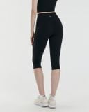  Quần lửng tập yoga Hibi Sports QL407 kiểu trơn qua gối, vải Luxury Hi Fabric 