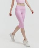  Quần lửng tập yoga Hibi Sports QL407 kiểu trơn qua gối, vải Luxury Hi Fabric 