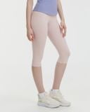  Quần lửng tập yoga Hibi Sports QL407 kiểu trơn qua gối, vải Luxury Hi Fabric 