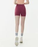 Quần đùi tập Yoga Gym Luxury Hibi Sports QS213 kiểu trơn, lưng cao tôn dáng, chất vải Hi Fabric 