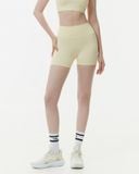  Quần đùi tập Yoga Gym Luxury Hibi Sports QS213 kiểu trơn, lưng cao tôn dáng, chất vải Hi Fabric 