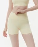  Quần đùi tập Yoga Gym Luxury Hibi Sports QS213 kiểu trơn, lưng cao tôn dáng, chất vải Hi Fabric 