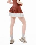  Váy Tập Pickleball Hibi Sports SK003, Kiểu Xếp Ly 2 Tầng, Chất Vải Xi Fabric Cao Cấp 