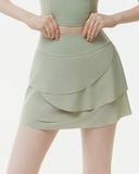  Chân váy tập Pickleball Hibi Sports SK013 kiểu xếp tầng, chất vải Xi Fabric cao cấp 