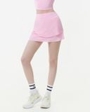  Chân váy tập Pickleball Hibi Sports SK013 kiểu xếp tầng, chất vải Xi Fabric cao cấp 