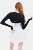  Áo Tank tập Yoga Gym Hibi Sports TA715 Kiểu tay dài nửa thân - Mặc ngoài áo bra 
