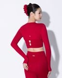  Áo Tank tập Yoga Gym Hibi Sports TA715 Limited - Kiểu tay dài nửa thân - Mặc ngoài áo bra 