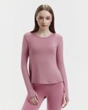  Áo tank tập Yoga Gym Hibi Sports TA718 Kiểu khoét lỗ xẻ tà, tay dài xỏ ngón - Mặc ngoài áo bra 