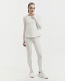  Áo tank tập Yoga Gym Hibi Sports TA718 Kiểu khoét lỗ xẻ tà, tay dài xỏ ngón - Mặc ngoài áo bra 