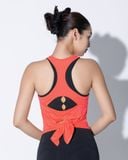  Áo tank tập Yoga Gym Hibi Sports TA719 Kiểu ba lỗ xẻ tà - Mặc ngoài áo bra 