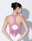  Áo tank tập Yoga Gym Hibi Sports TA719 Kiểu ba lỗ xẻ tà - Mặc ngoài áo bra 