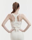  Áo tank tập Yoga Gym Hibi Sports TA719 Kiểu ba lỗ xẻ tà - Mặc ngoài áo bra 