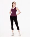  Quần Lửng Tập Yoga Gym Luxury Hibi Sports QL406 Kiểu Lưng Cao Có Túi 