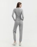  Áo tập Yoga dài tay Hibi Sports TS005 kiểu cổ trụ, kèm mút ngực 