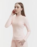  Áo tập Yoga dài tay Hibi Sports TS005 kiểu cổ trụ, kèm mút ngực 