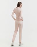  Áo tập Yoga dài tay Hibi Sports TS005 kiểu cổ trụ, kèm mút ngực 