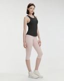  Áo ba lỗ thể thao nữ tập yoga Hibi Sports TS007 kiểu cổ tròn, kèm mút ngực 