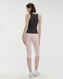  Áo ba lỗ thể thao nữ tập yoga Hibi Sports TS007 kiểu cổ tròn, kèm mút ngực 