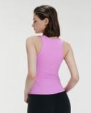  Áo ba lỗ thể thao nữ tập yoga Hibi Sports TS007 kiểu cổ tròn, kèm mút ngực 